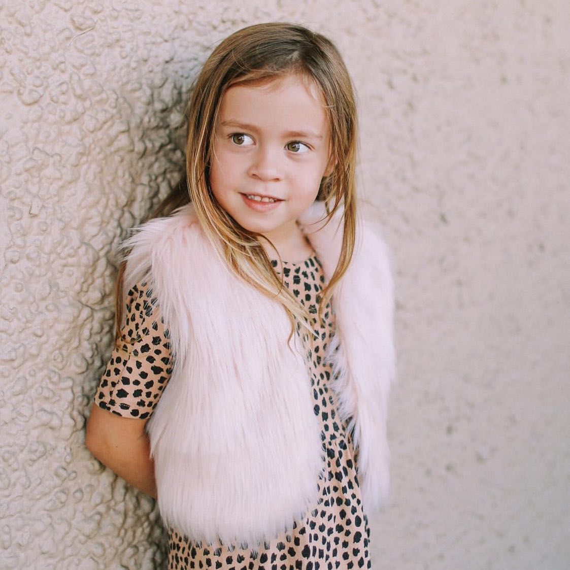 Childrens Faux Fur Vest