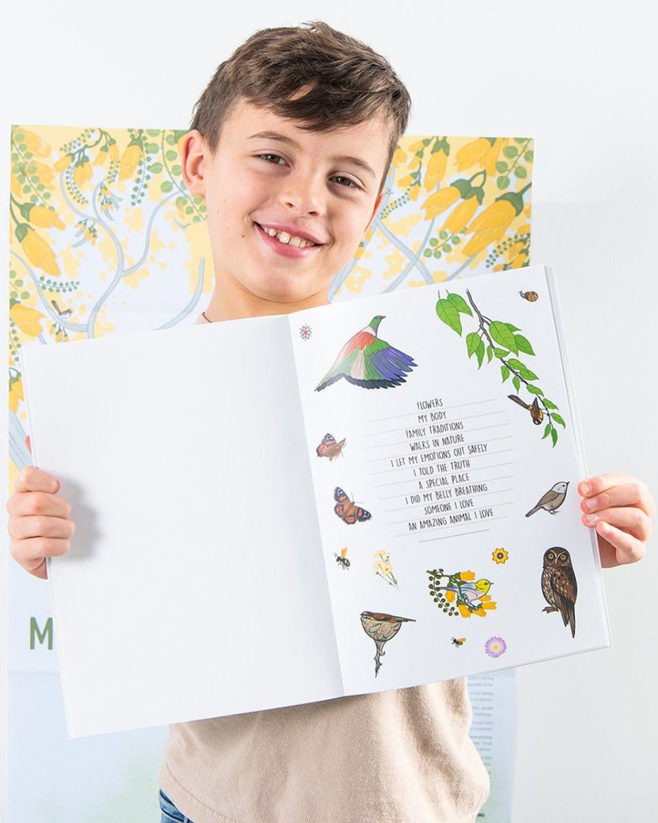 Aroha Tree Poster and Sticker Set
