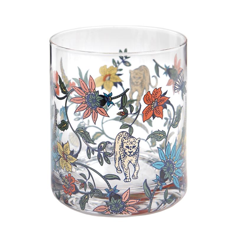 Botswana Botanical glassware