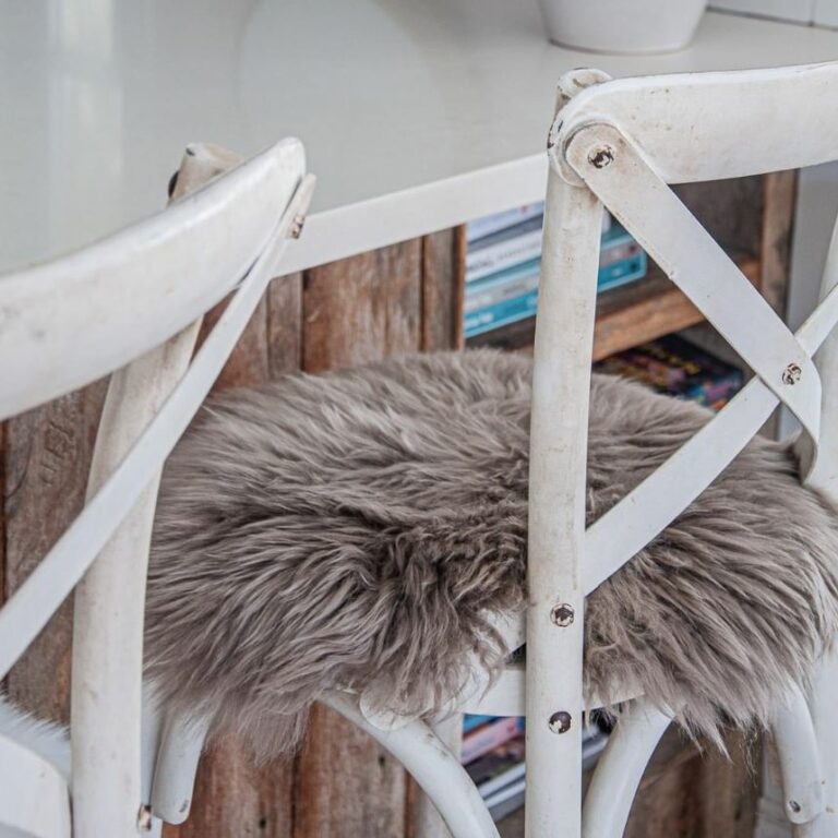 Longwool NZ Sheepskin Seat Plate