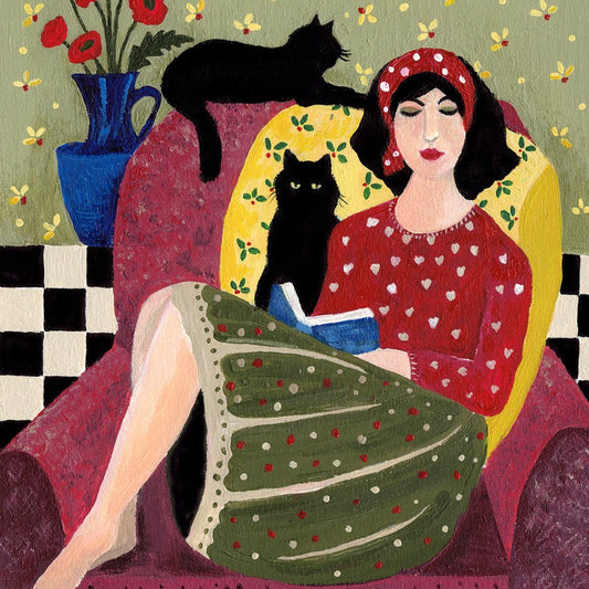 Art Print - A Good Book