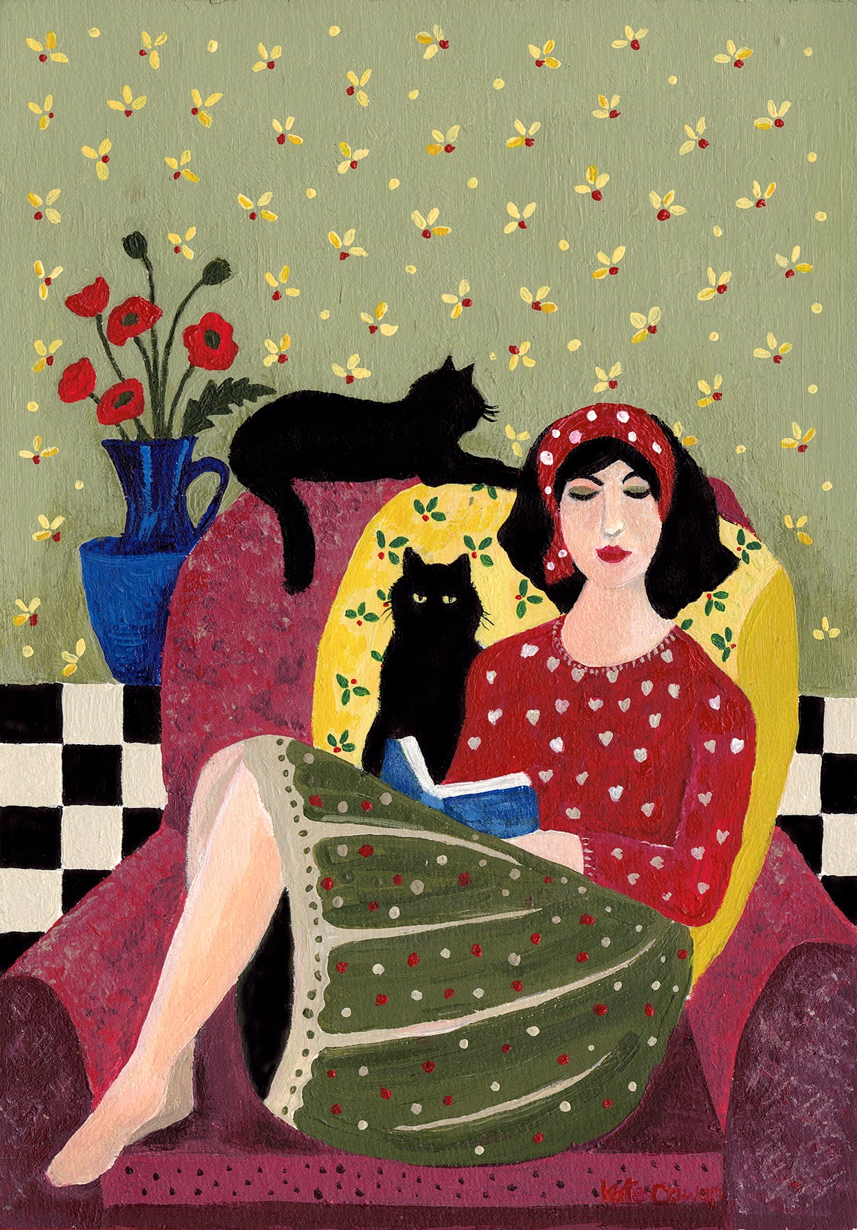 Art Print - A Good Book