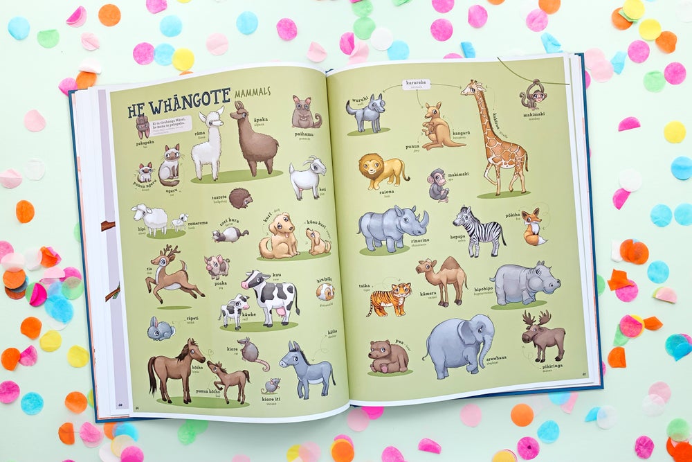 Kuwi & Friends Maori dictionary