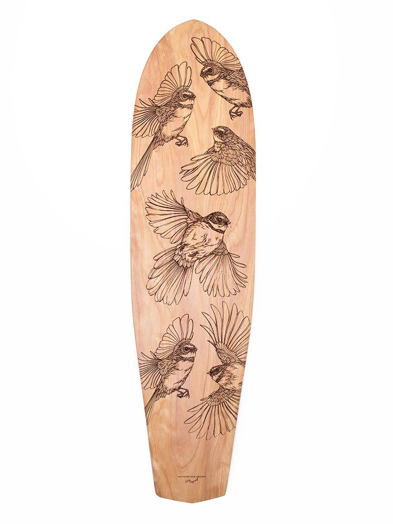 Fantail - Macrocapa art board