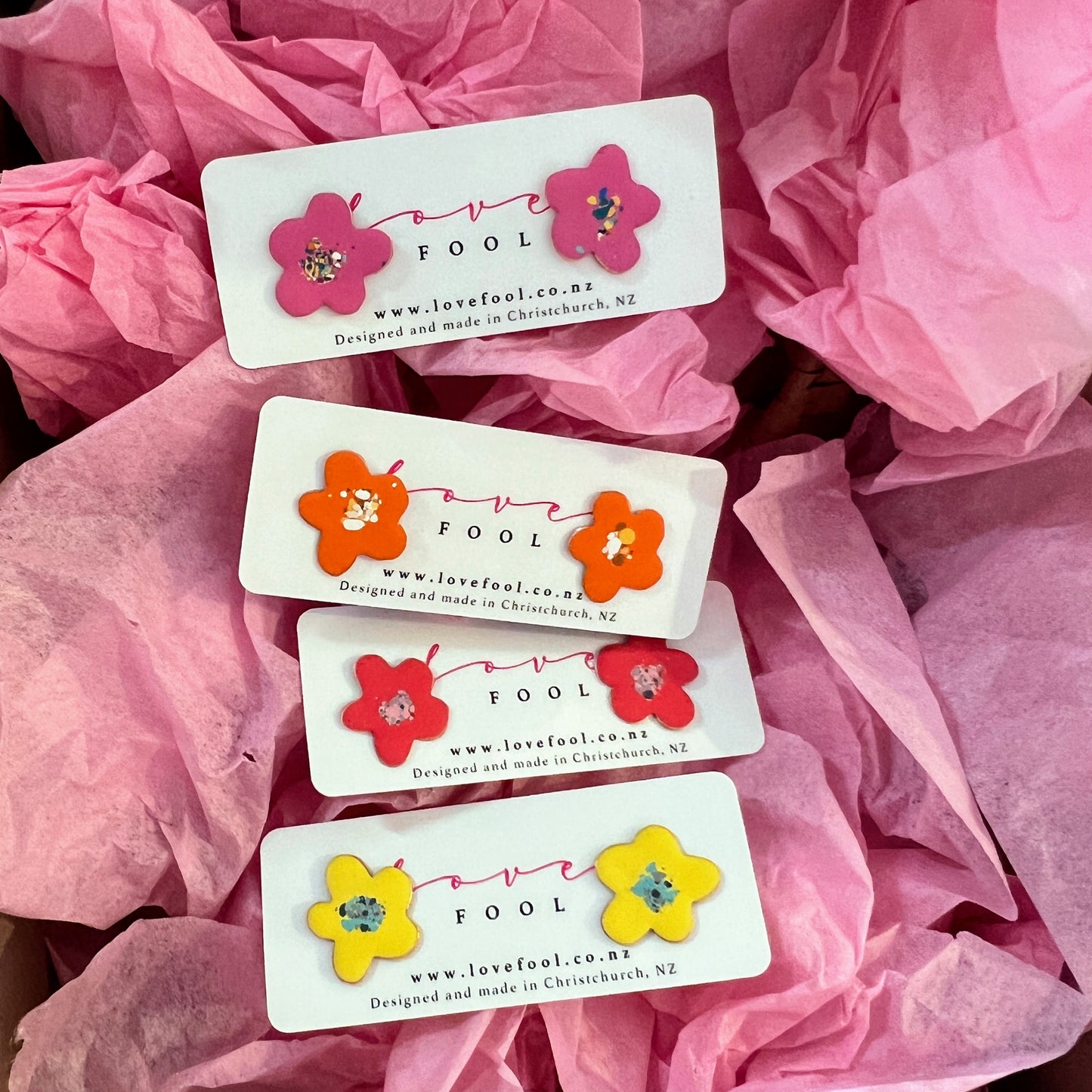 Bonnie Flower Studs