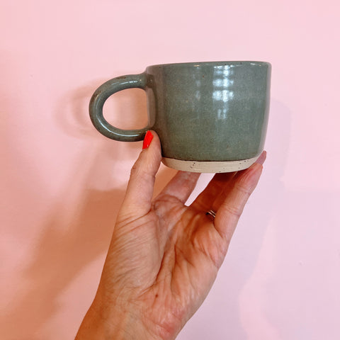 Magnoila Lane & Co | Creamy Green Mug