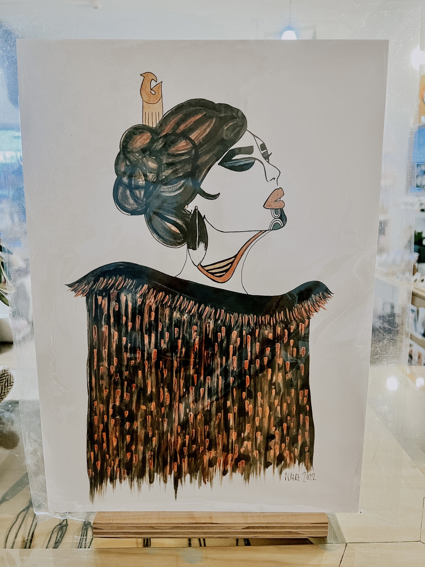 Natalie Kere | A3 Wahine Print