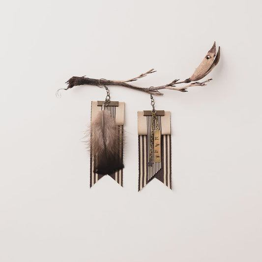 Koakoa Design Earrings - Haki