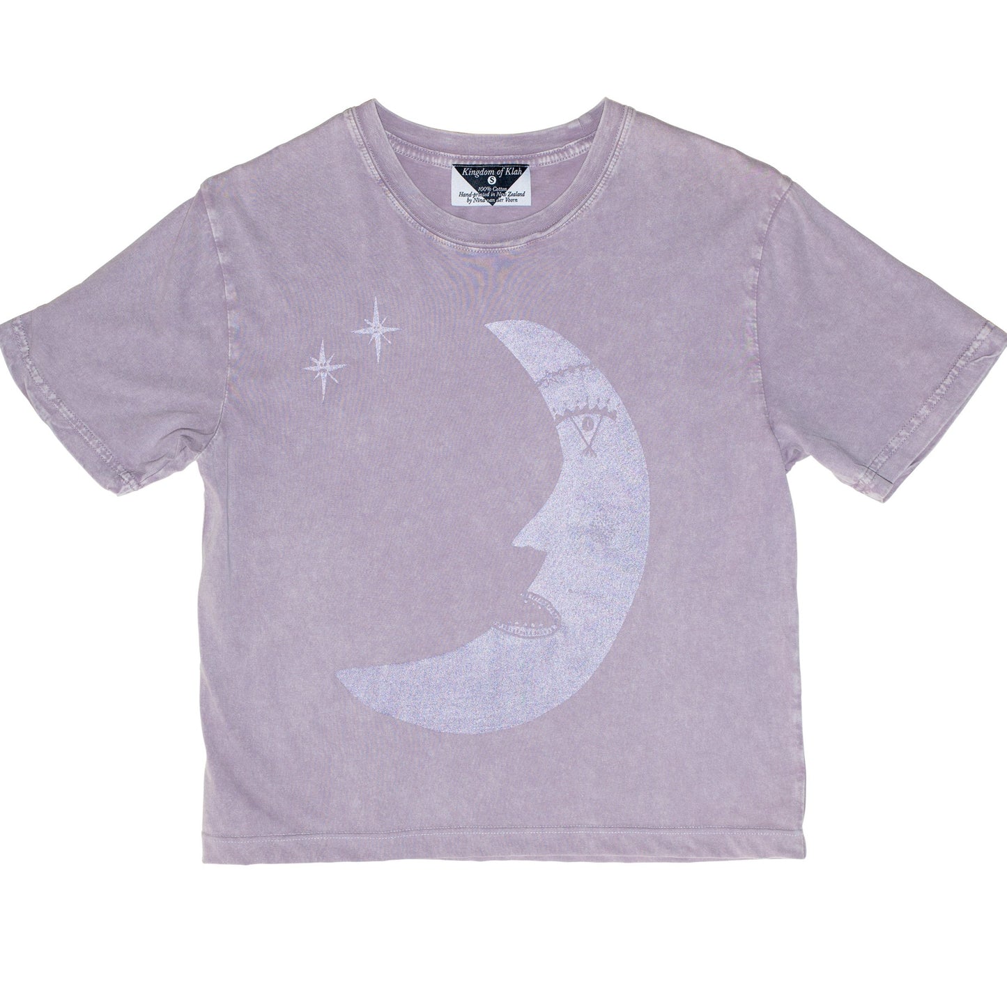 Les Moon (Poet) Women's Stonewash Monarch Tee