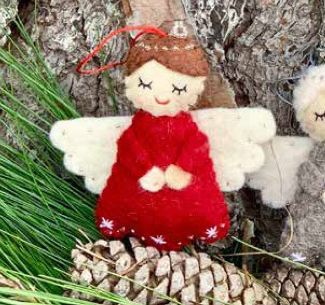 Pashom | Felt Angel Decoration