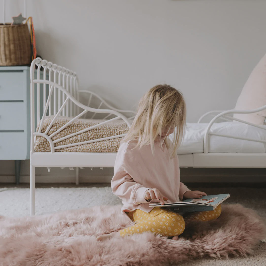 Sheepskin Rug | Rose Pink