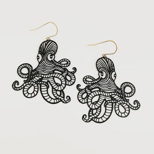 Denz + Co Octopus |  Black or Blue