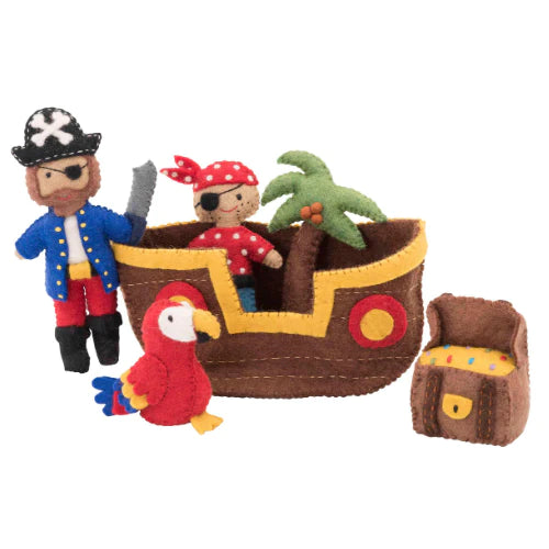 Pashom | Pirate Ship Play Set