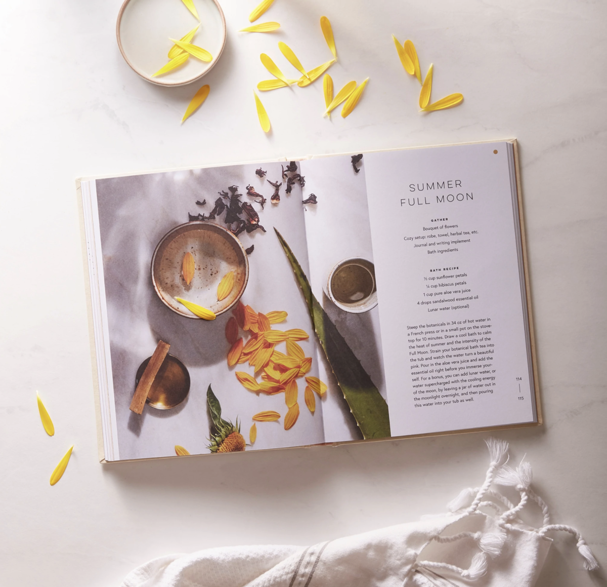 Moon Bath Book