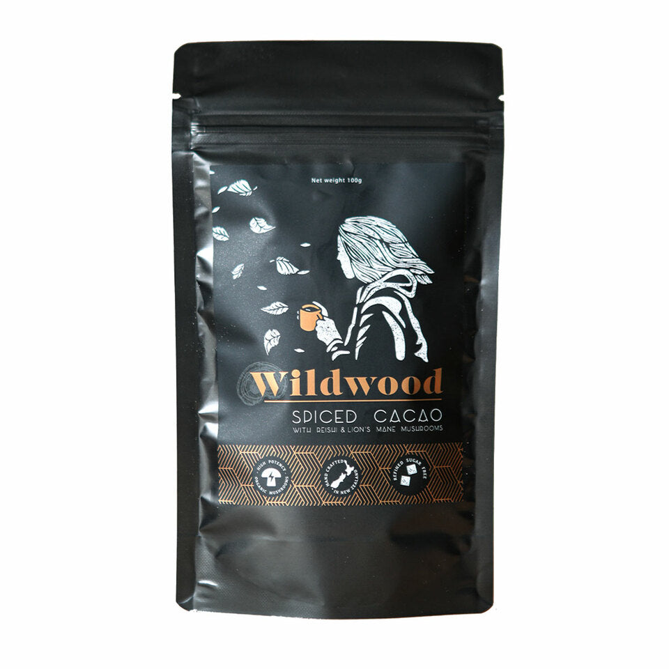 Wildwood Cacao With Reishi & Lions Mane Mushroom