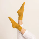 Possum & Merino Socks | Spicy Mustard