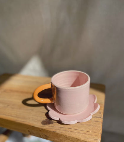 Flower Tea Set (Pink/Orange)