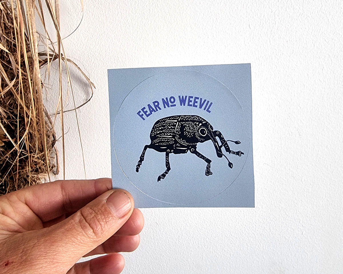 Vinyl waterproof stickers by Nester Prints