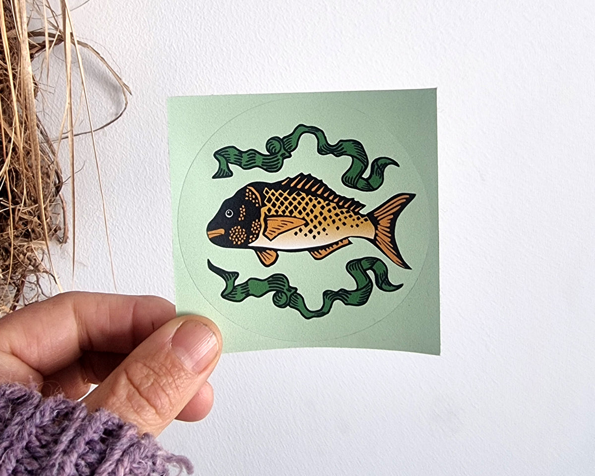 Vinyl waterproof stickers by Nester Prints