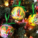 La La Land - Mexican Folklore Set of 6 - Large Christmas Baubles