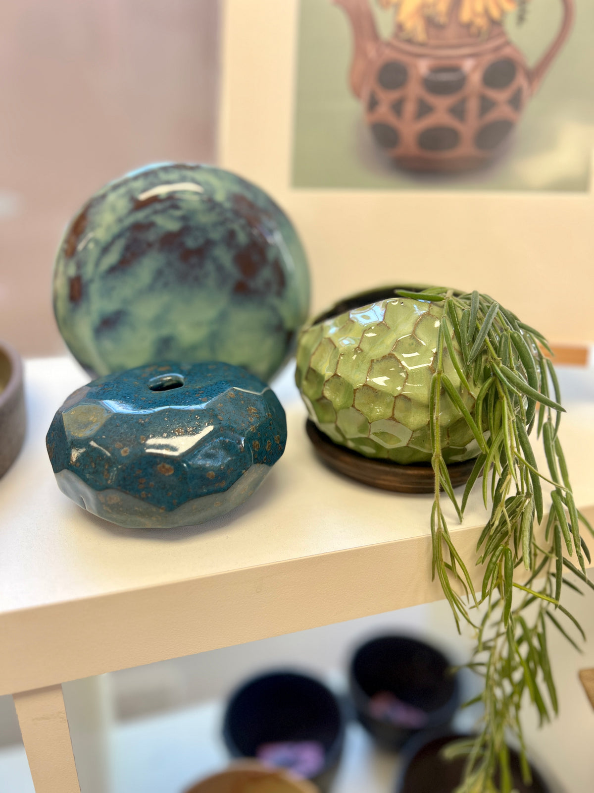 Silverfinch Ceramics | Bud Vase | Blue