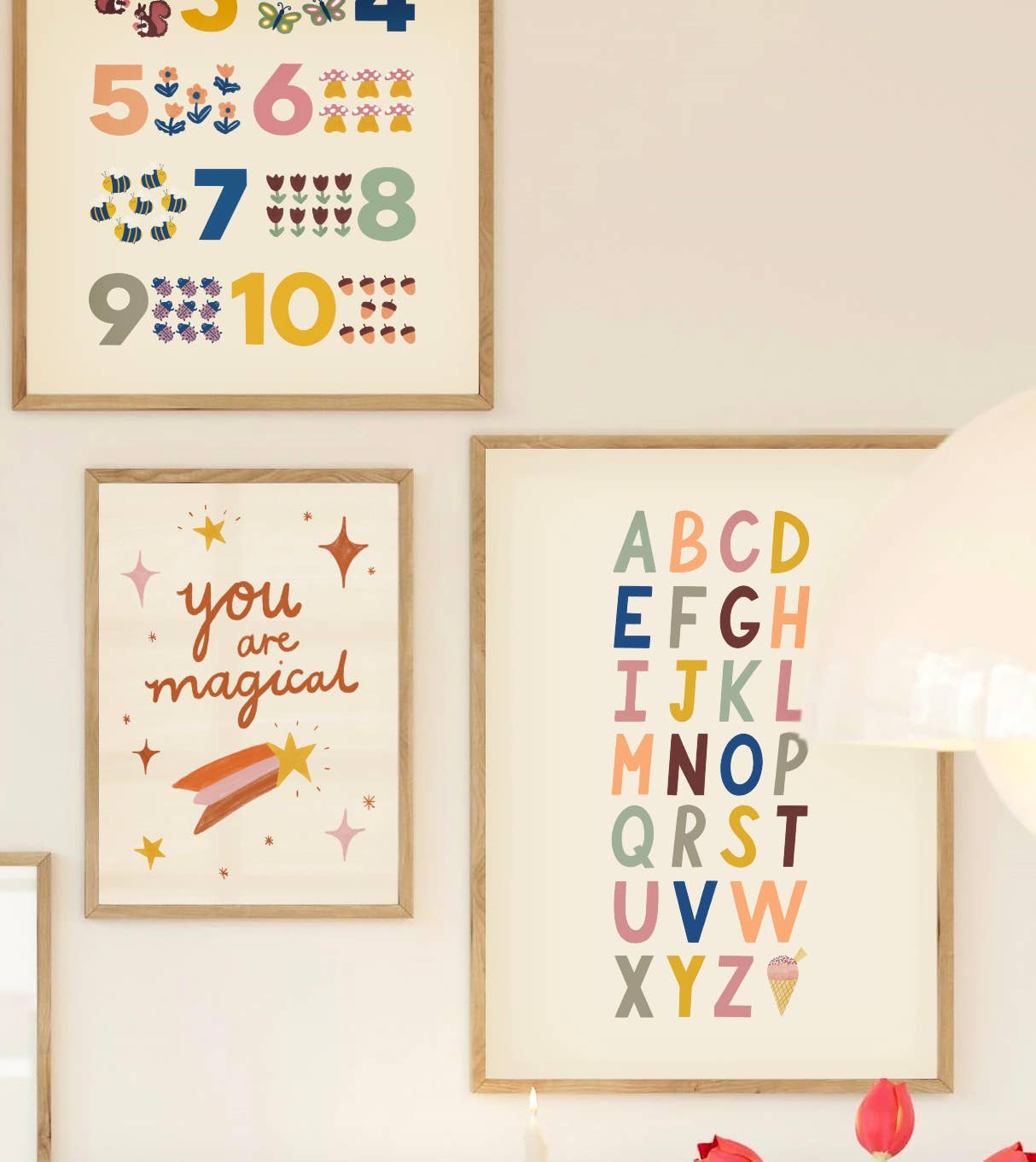 You Are Magical Print - Positive Quote Children's Art Poster