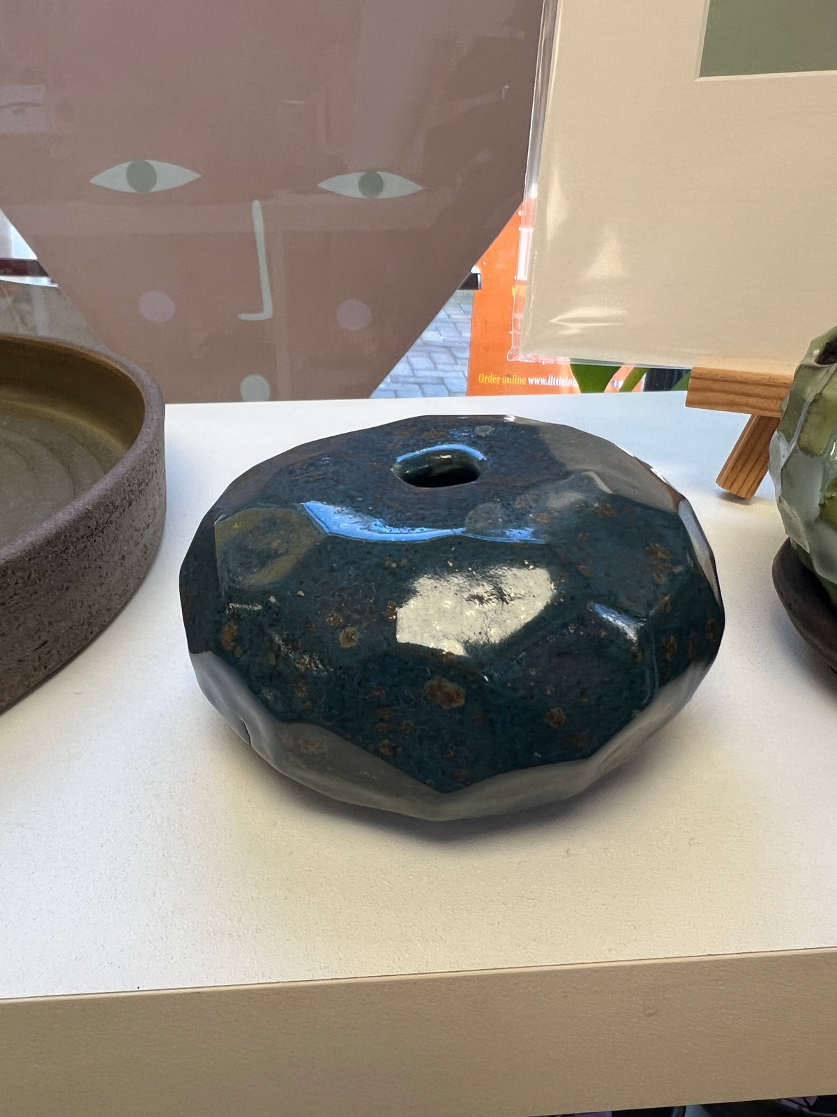 Silverfinch Ceramics | Bud Vase | Blue