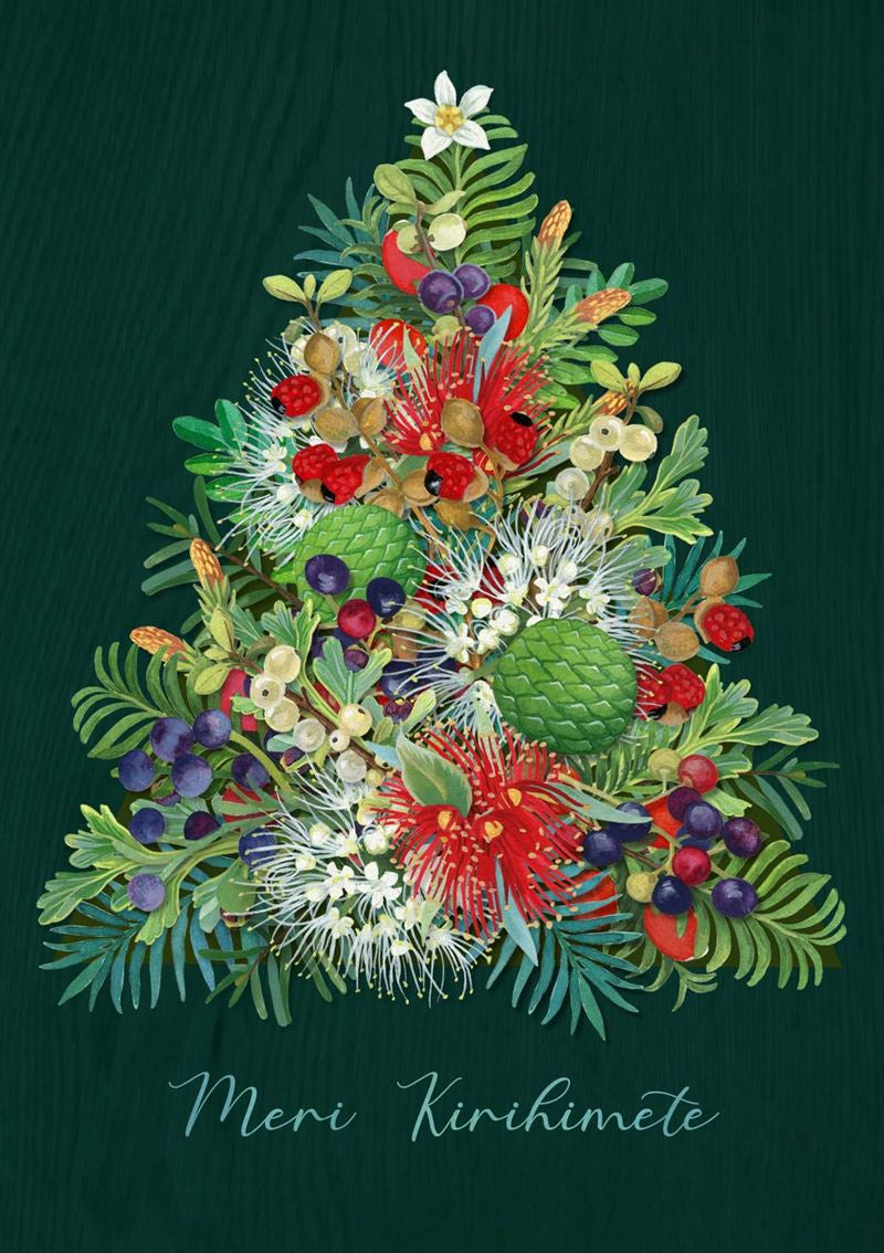 NZ Christmas Berries - Christmas Card