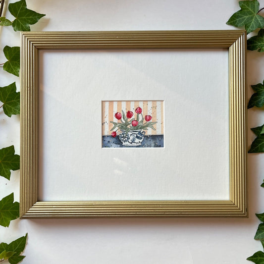 BEC BROWN | Framed Mini | Tulips