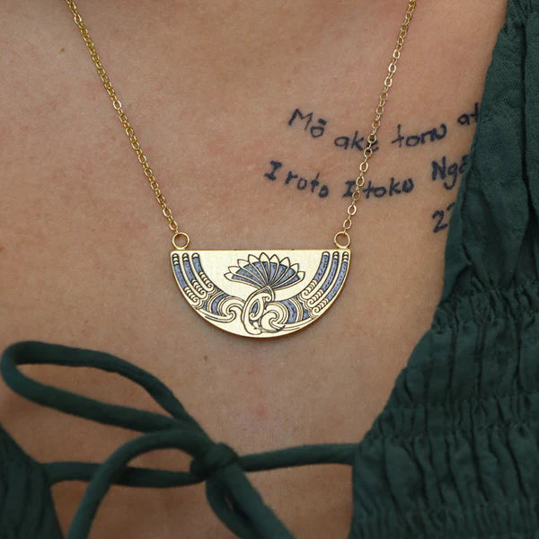 Little Taonga | Huia Breastplate Necklace