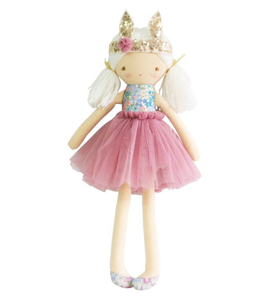 Sienna Bunny Crown Doll - Liberty Blue