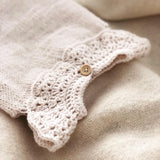 ZWO | Crochet knit Romper 3-6m