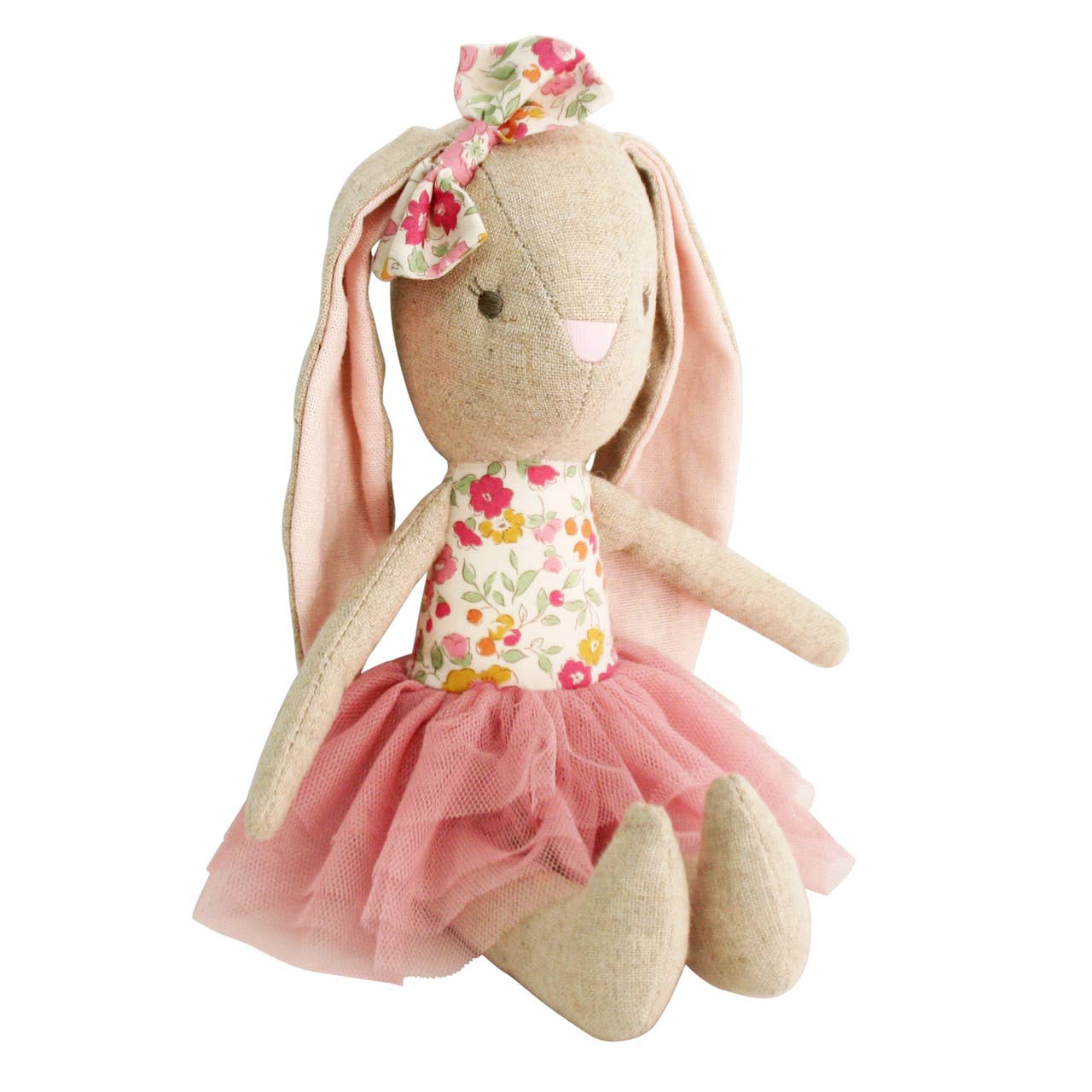 Linen Baby Pearl Toy Blush