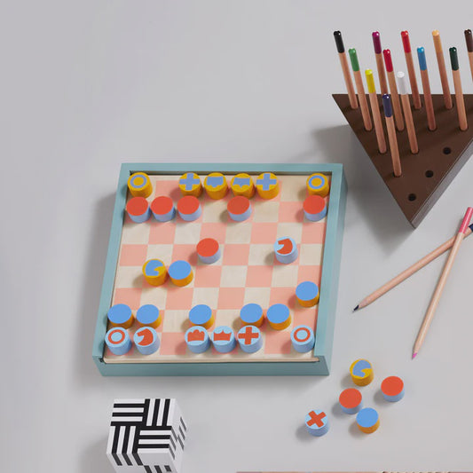 2-in-1 Chess & Checkers Set