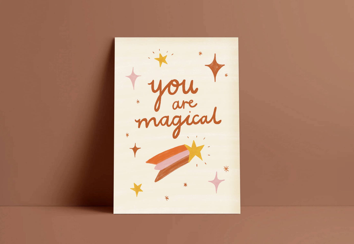 You Are Magical Print - Positive Quote Children's Art Poster