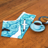 Ali Davies Tea Towel - Earth Sea Sky