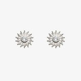 Sun Cubic Earring | Gold or Silver