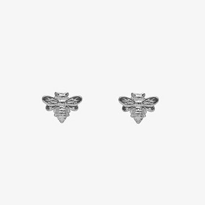 ANTLER | Mini Bee Earrings Silver