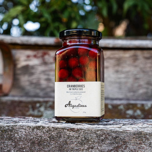 Cranberries in Triple sec