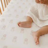BO & KO Baby Fitted Cot Sheet 70 x 130cm
