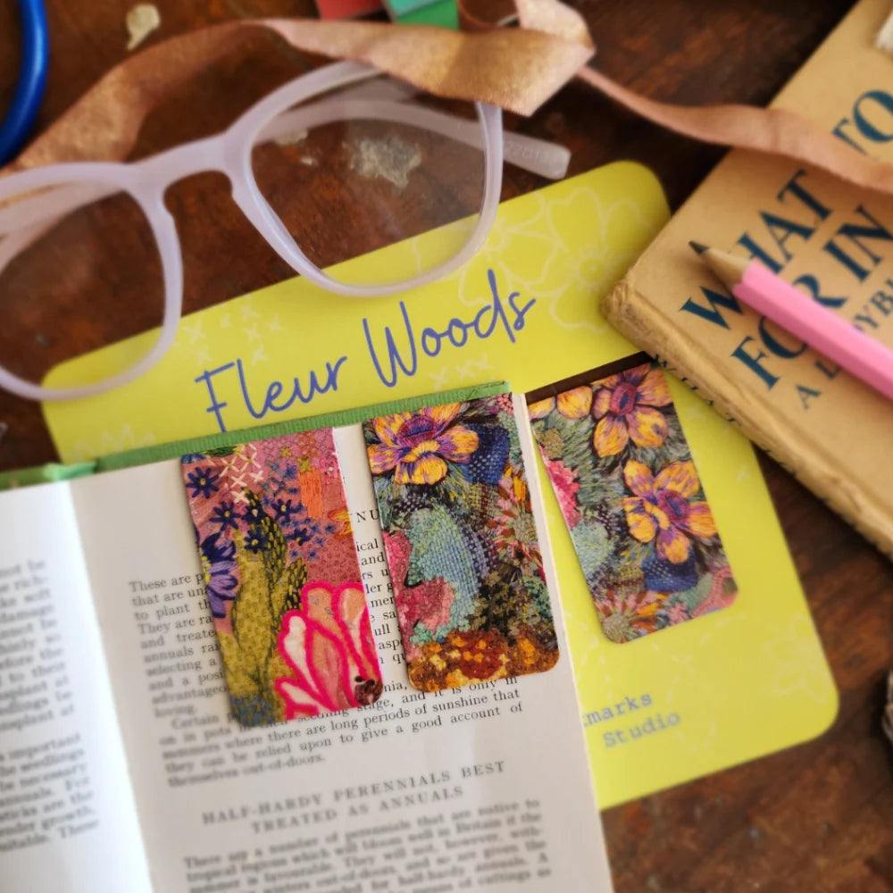 Fleur Woods | Bookmark - Set Of 3 - Meadow