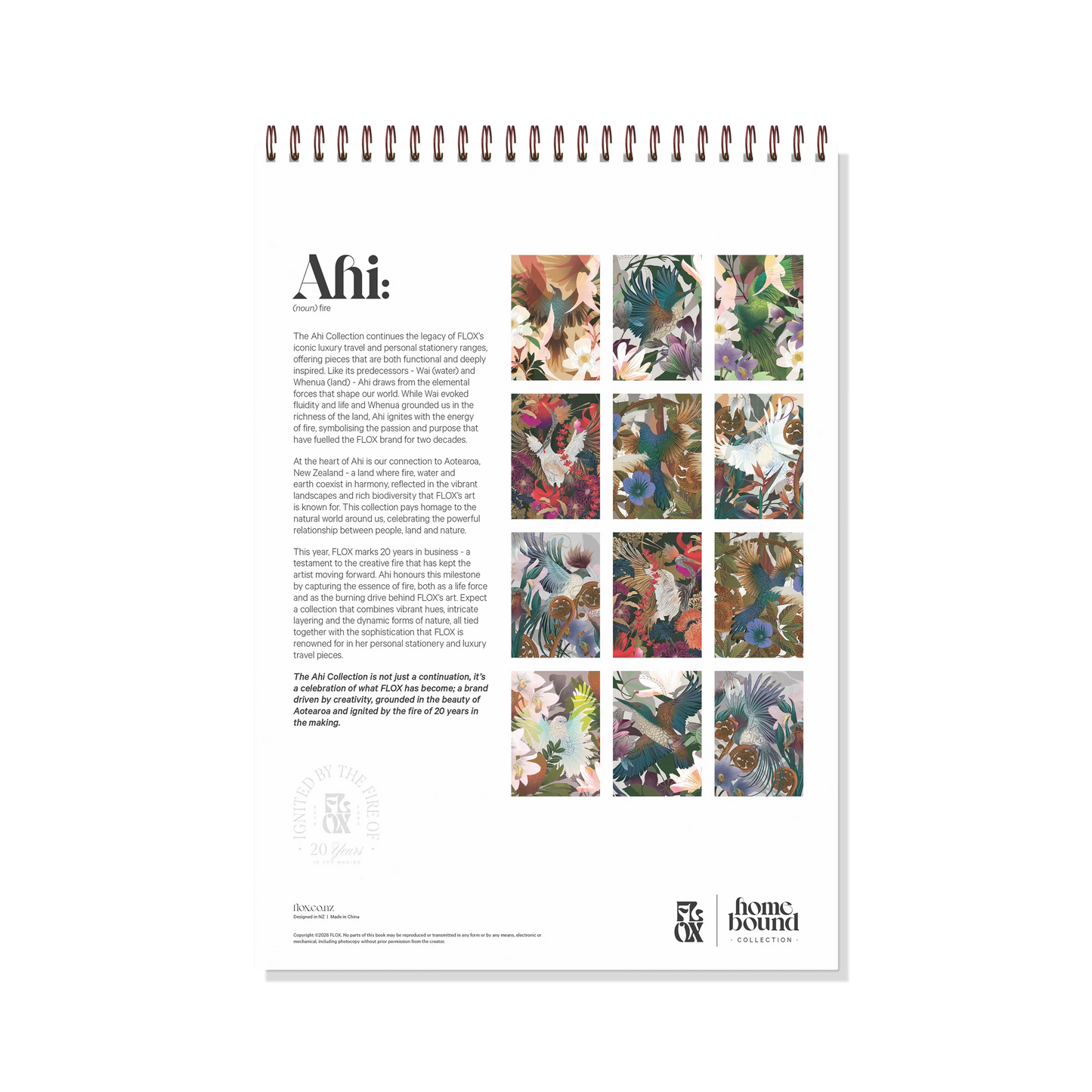 FLOX | Ahi 2026 Calendar