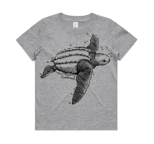 Honu/leatherback sea turtle Kids' T-shirt