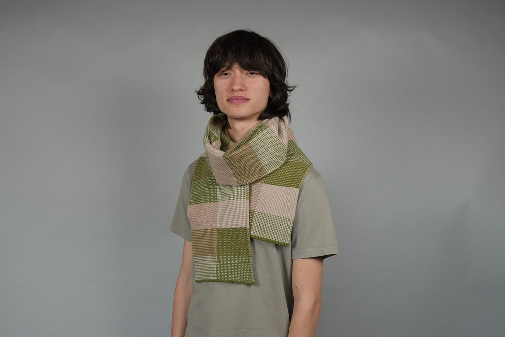 Knit Shepherd | Merino Waitaha Scarf in Tūrutu/Soft Navy