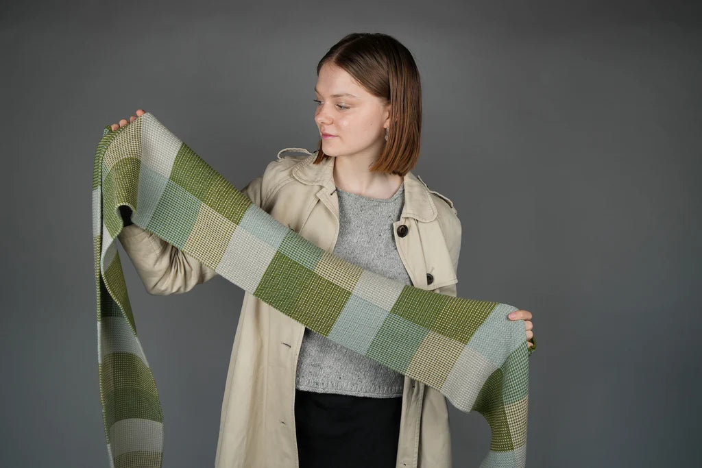 Knit Shepherd | Merino Waitaha Scarf in Tūrutu/Soft Navy