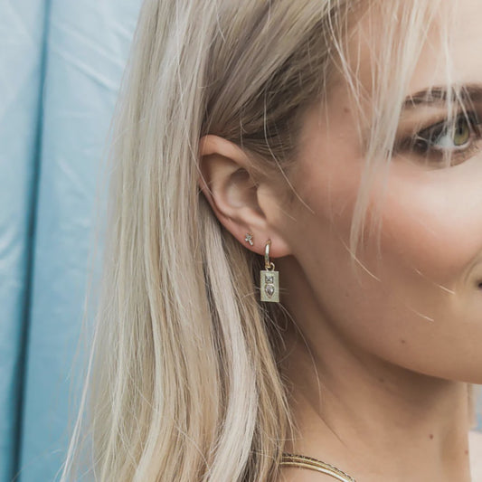 Queen Of The Foxes | Earrings - Dewdrop Sleeper