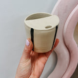 Striped Anti-spill Keep Cup