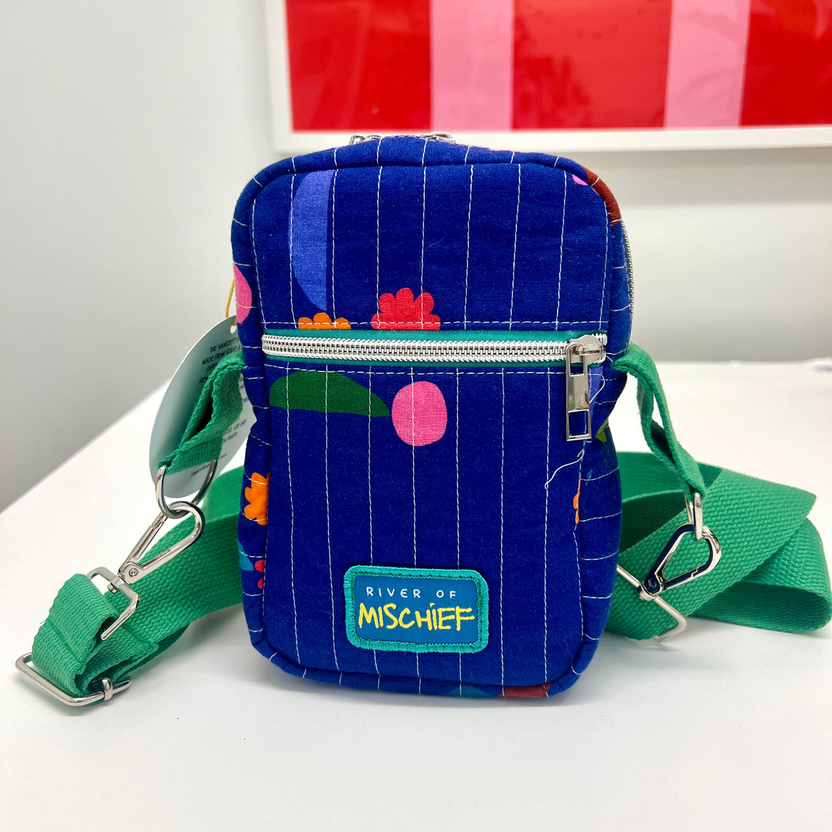 River Of Mischief | Day Tripper Bag | Blue Pop