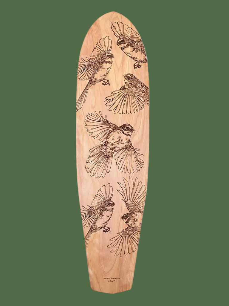 Fantail - Macrocapa art board