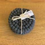 Sheepish Design | Felt Ball Coaster